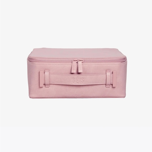 BEIS | Cosmetic Bag in Atlas Pink - Picture 2 of 8